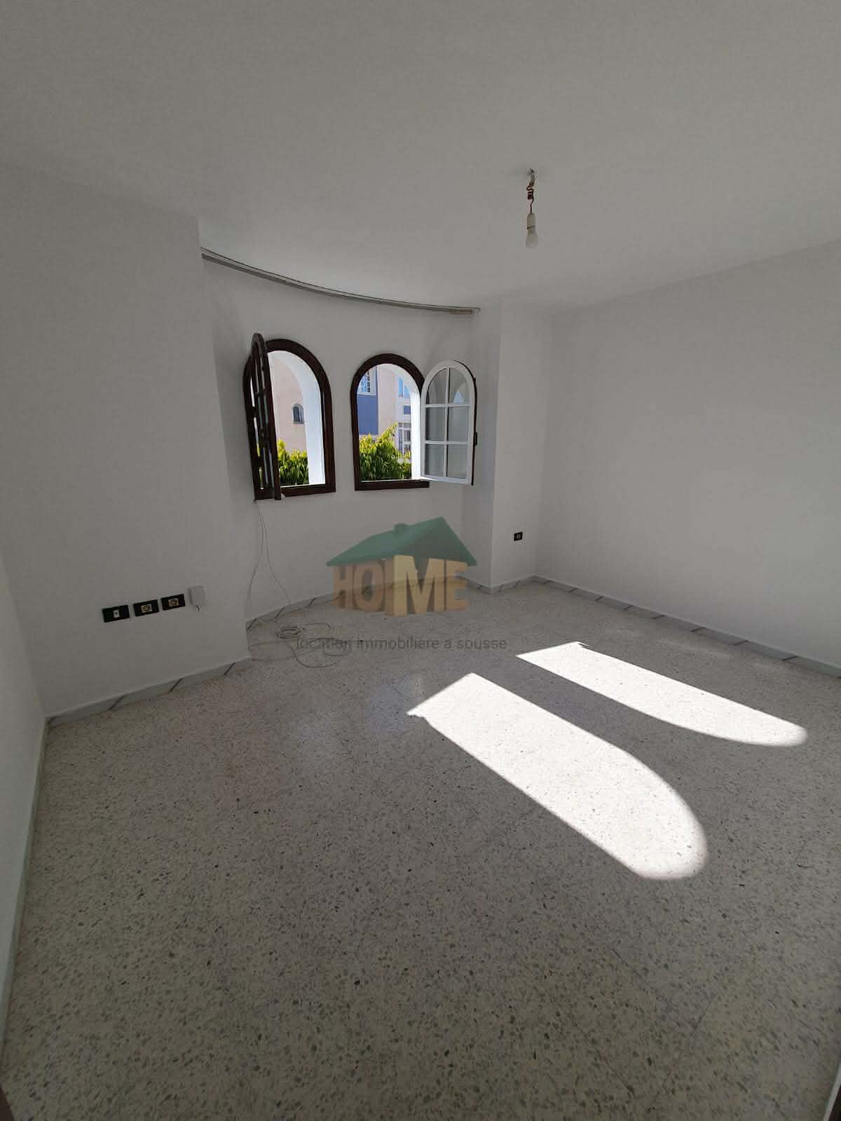 Sousse Jaouhara&nbsp;Sahloul&nbsp;Location&nbsp;Appart. 2 pi�ces&nbsp;S2 sans meuble a sahloul