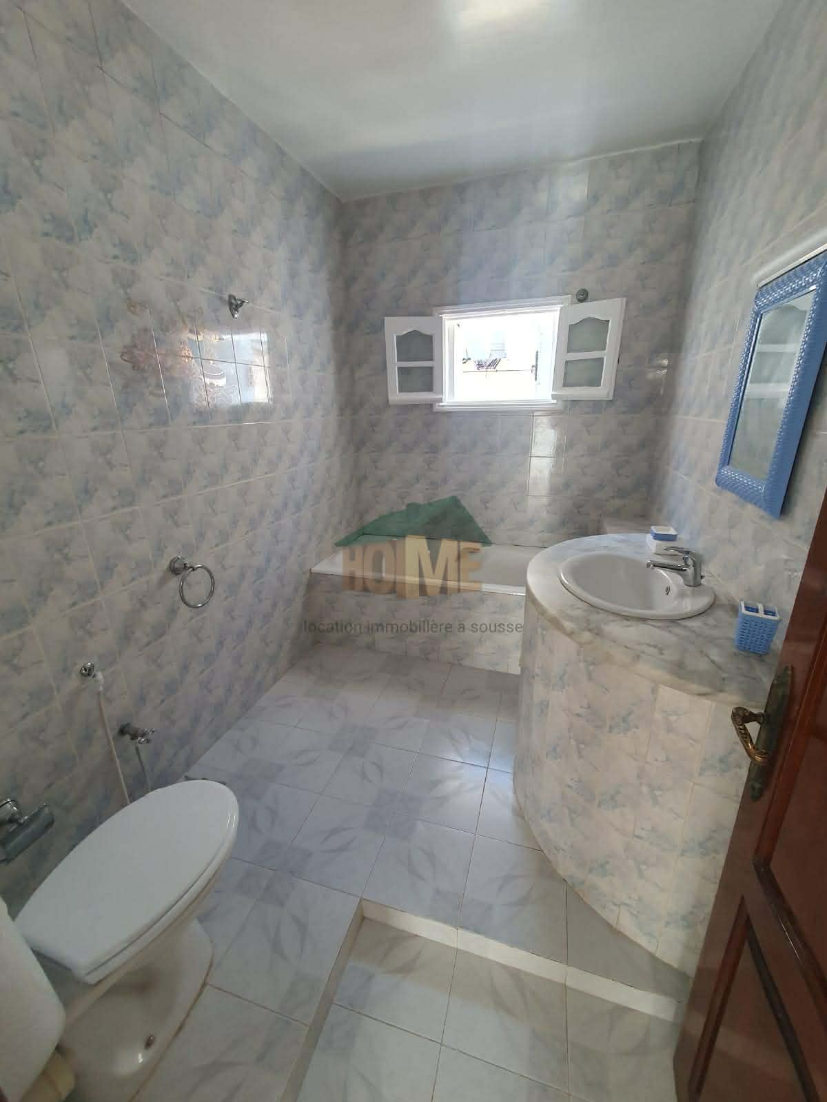 Sousse Jaouhara&nbsp;Sahloul&nbsp;Location&nbsp;Appart. 2 pi�ces&nbsp;S2 sans meuble a sahloul