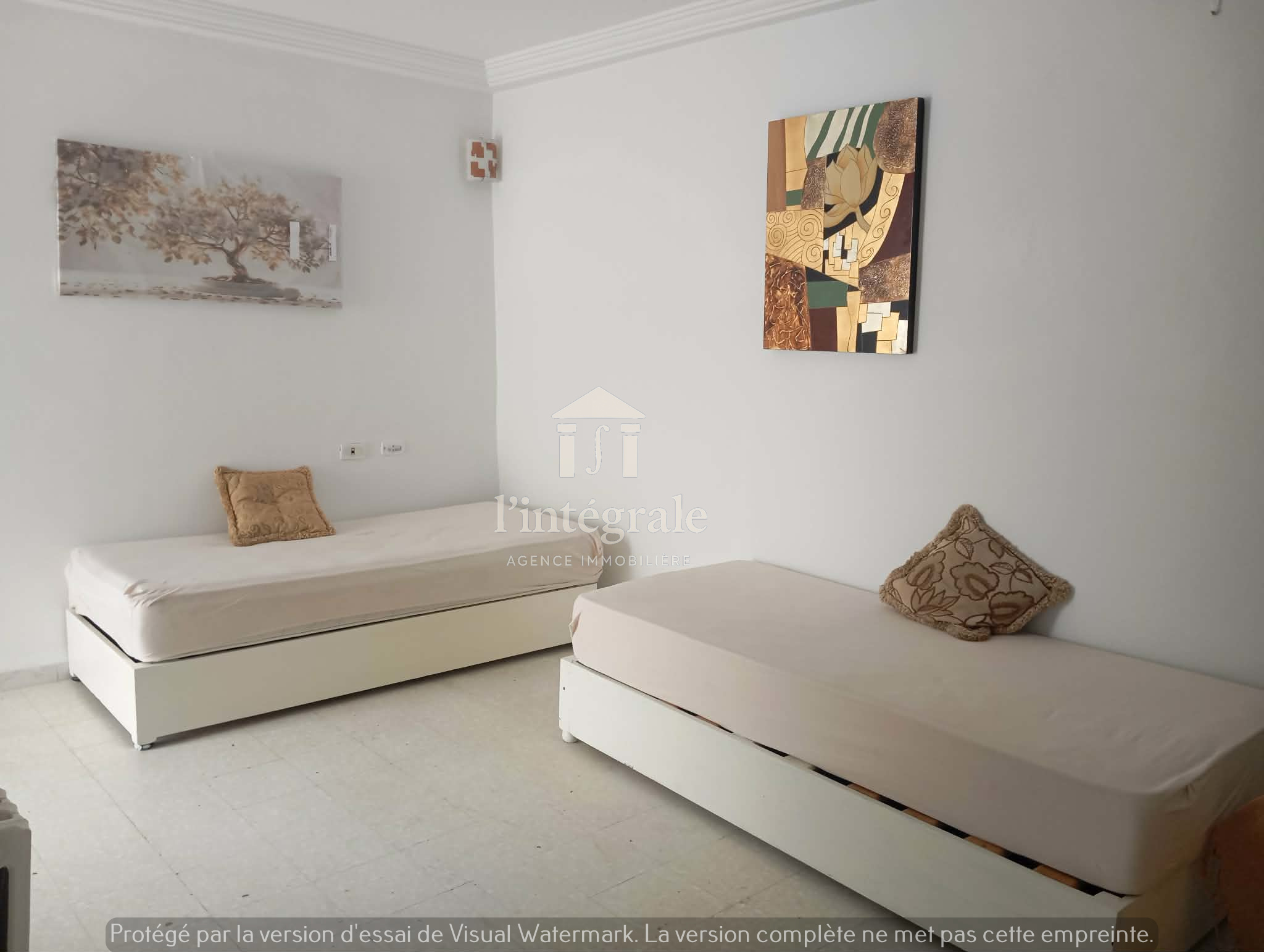 Ariana Ville&nbsp;Cite Ennasr 2&nbsp;Location&nbsp;Appart. 2 pi�ces&nbsp;S1 meubl� rdc