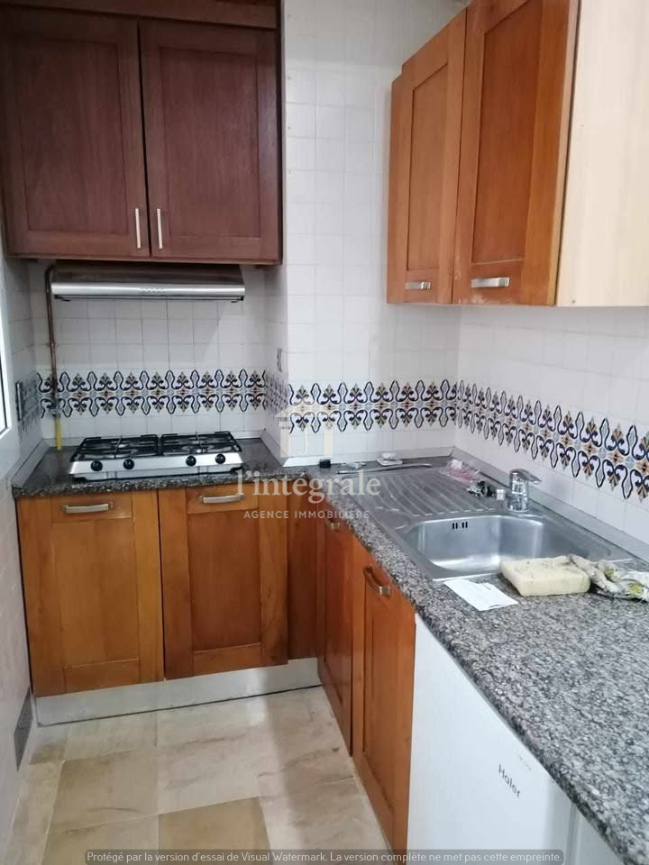 Ariana Ville&nbsp;Cite Ennasr 2&nbsp;Location&nbsp;Appart. 2 pi�ces&nbsp;S1 meubl� de standing