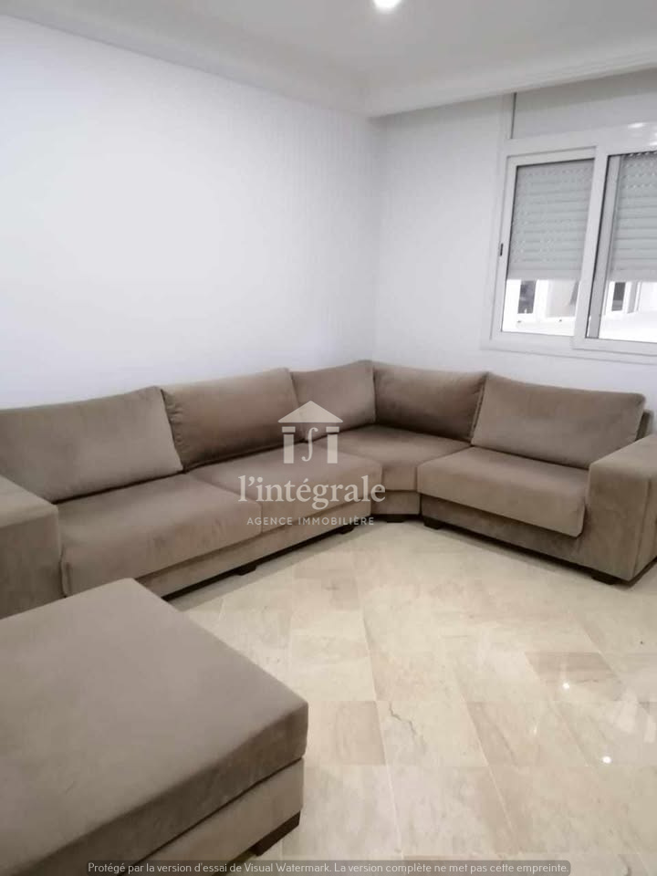 Ariana Ville&nbsp;Cite Ennasr 2&nbsp;Location&nbsp;Appart. 2 pi�ces&nbsp;S1 meubl� de standing