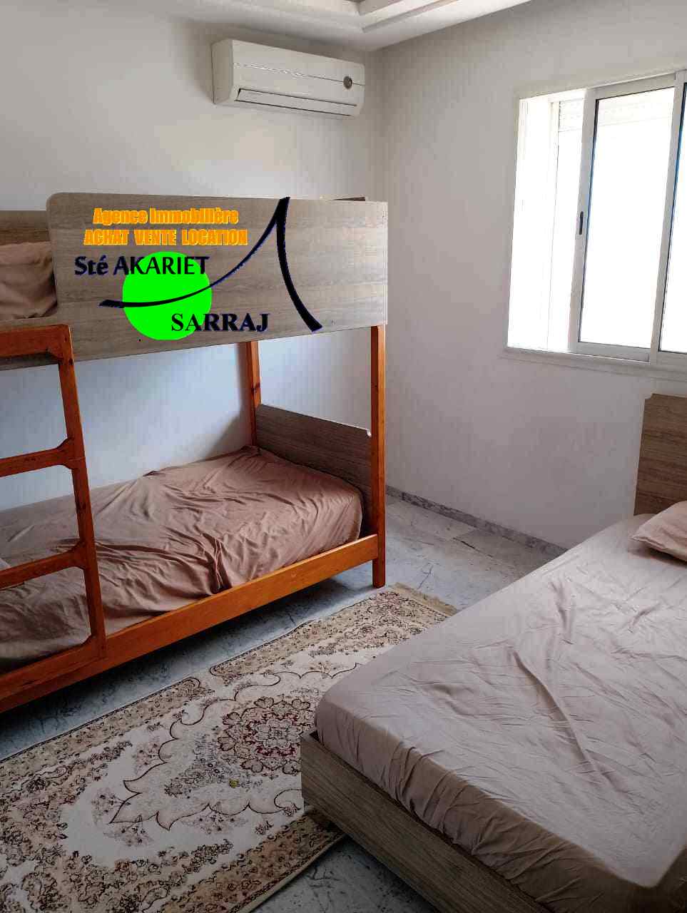 Sousse Jaouhara&nbsp;Sousse Khezama&nbsp;Vente&nbsp;Appart. 4 pi�ces&nbsp;Spacieux appartement s3 � khzema est