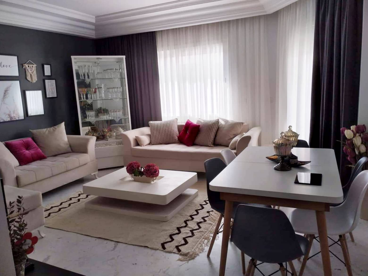 Ariana Ville Cite Ennasr 2 Location Appart. 2 pices Joli s 2 ennasr 2 meubl