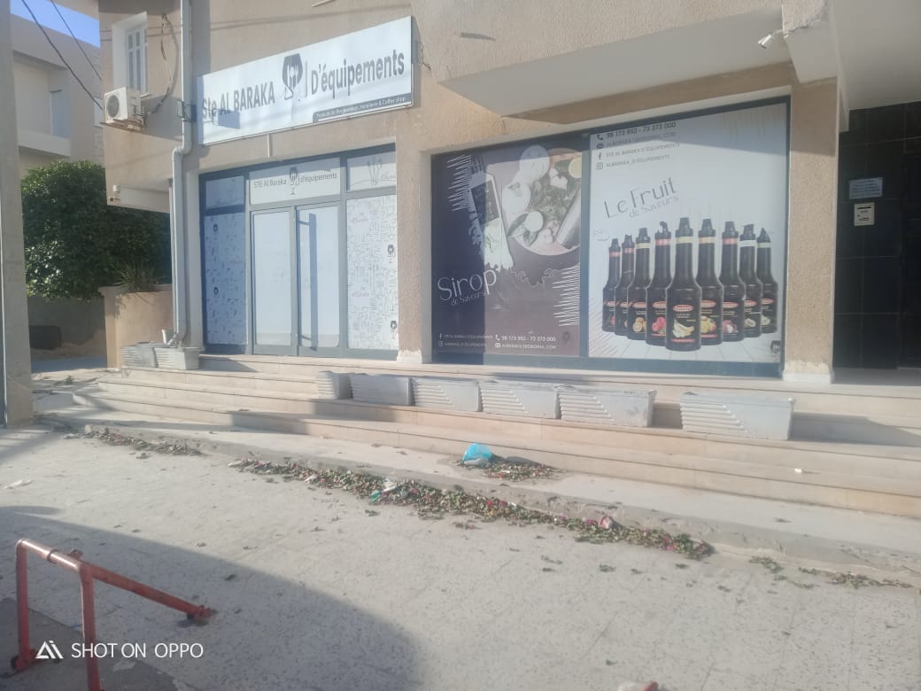 Hammam Sousse&nbsp;Hammam Sousse Gharbi&nbsp;Location&nbsp;Surfaces&nbsp;Local commercial