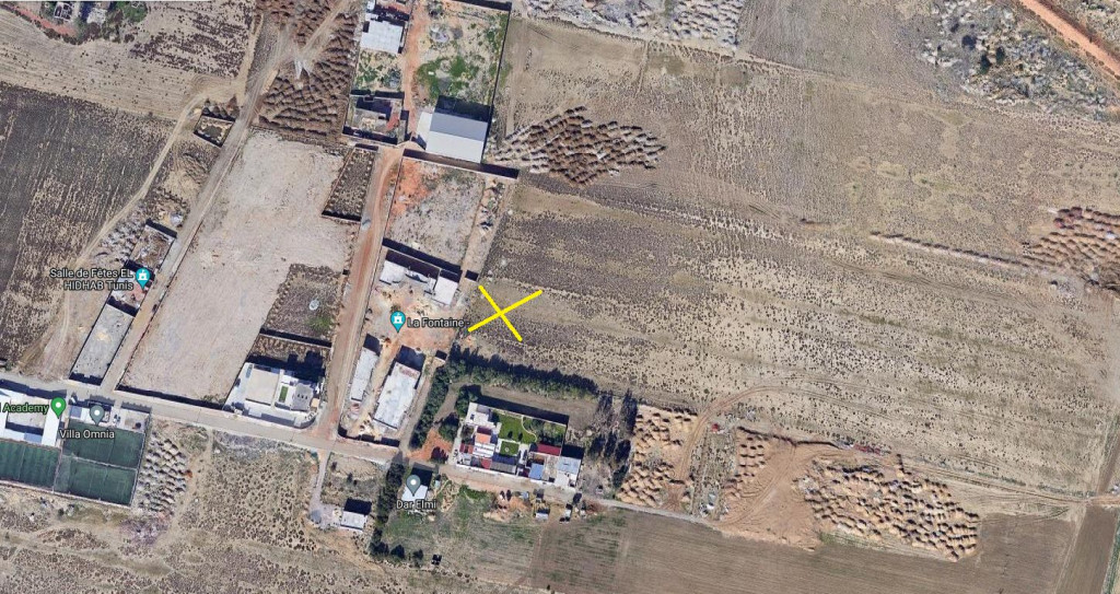 Fouchana Cite El Hidhab Terrain Terrain nu Terrain 2093 m fouchena