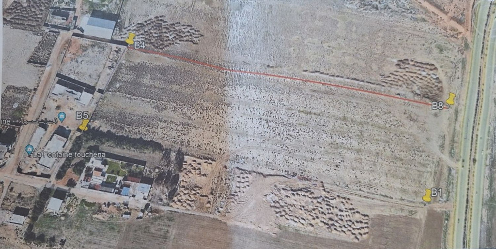 Fouchana Cite El Hidhab Terrain Terrain nu Terrain 2093 m fouchena