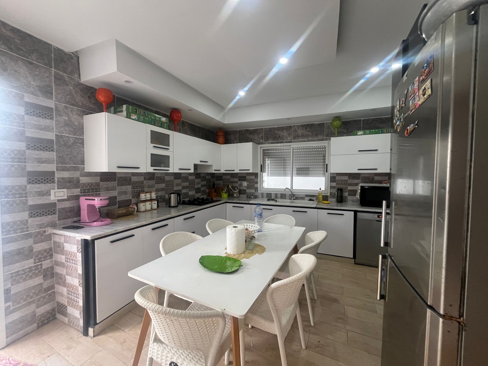 Hammamet&nbsp;Bir Bouregba&nbsp;Vente&nbsp;Appart. 4 pi�ces&nbsp;Maison cot� villa verde