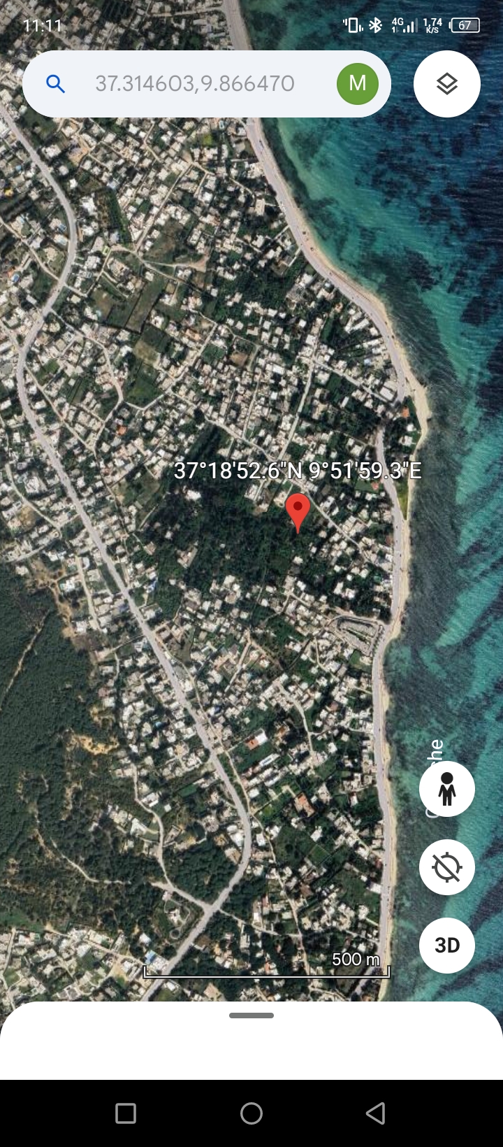 Bizerte Nord Cite El Korniche 1 Terrain Terrain agricole Terrain  la corniche