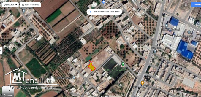 Raoued Borj Touil Terrain Terrain nu Bonne occasion