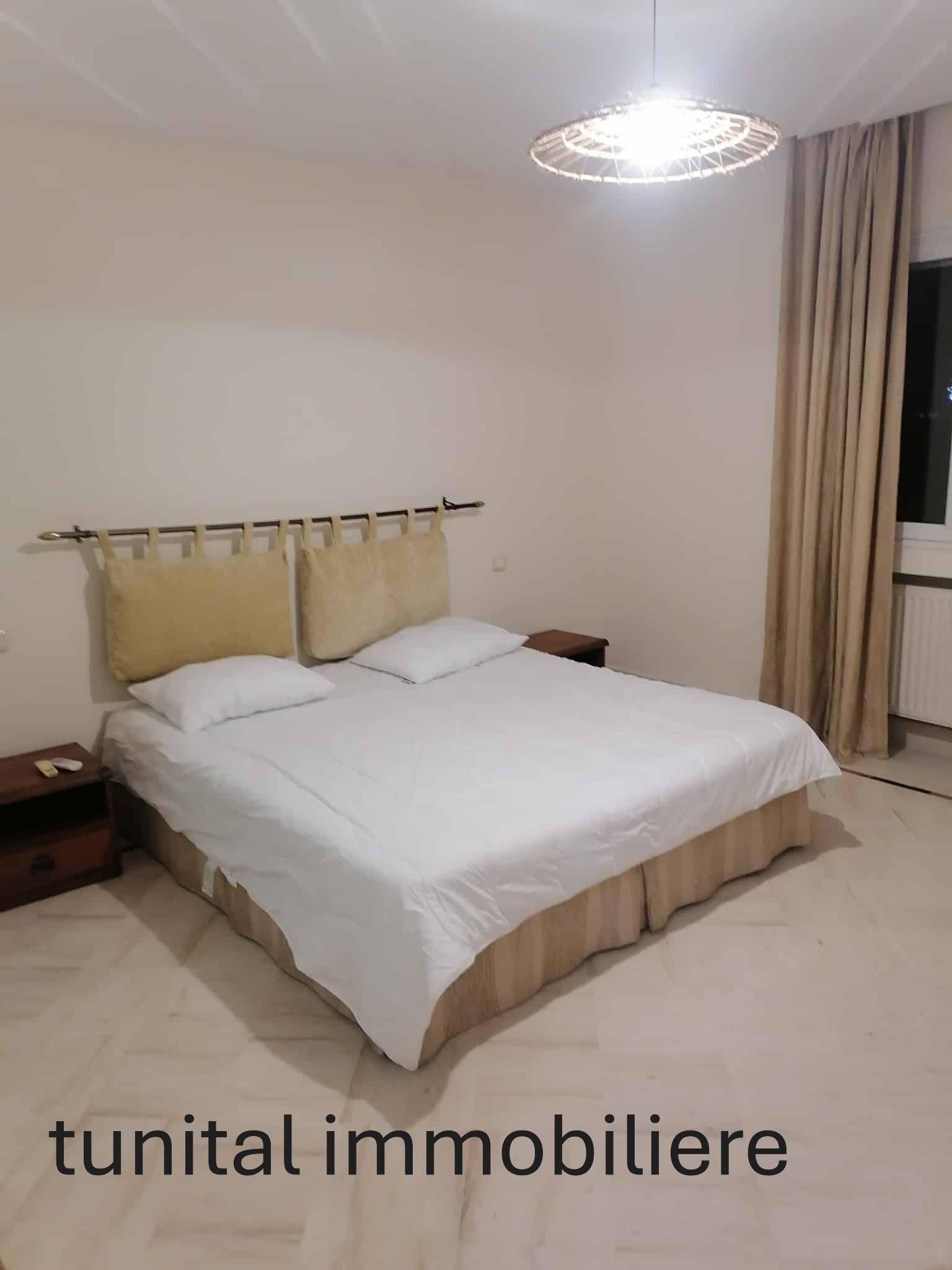 La Marsa&nbsp;Marsa Safsaf&nbsp;Location&nbsp;Appart. 1 pi�ce&nbsp;La marsa cot� r�sidence l'ambassadeur de france