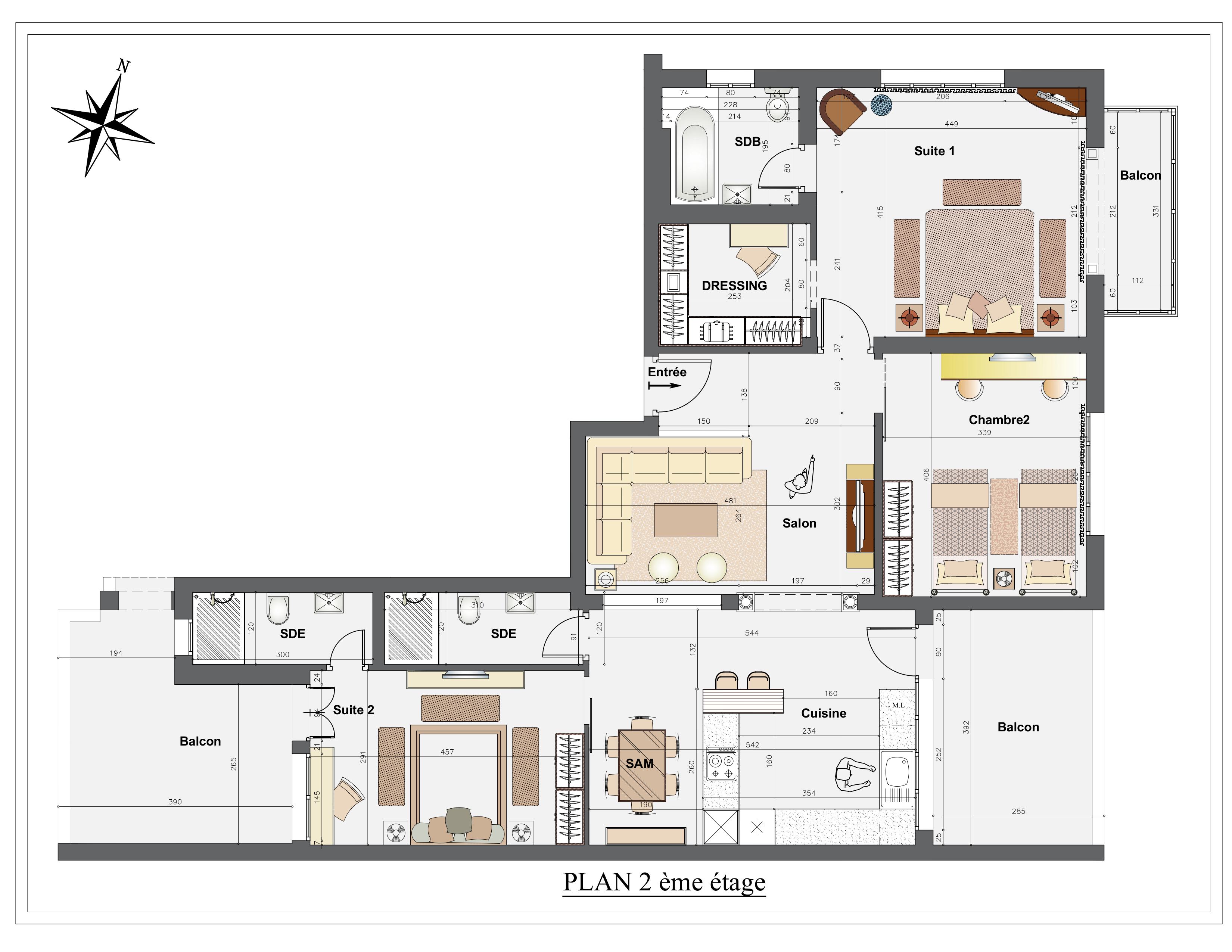 Dar Chaabane Elfehri Dar Chaabane Plage Vente Appart. 3 pices Dar chaabane plage appart vd s3