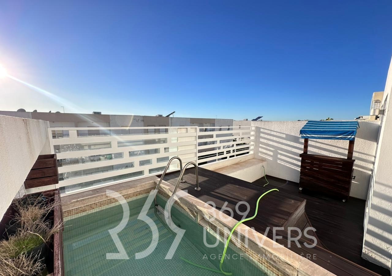 La Marsa&nbsp;Gammart&nbsp;Location&nbsp;Duplex&nbsp;Triplex avec piscine � gammarth ref rd073