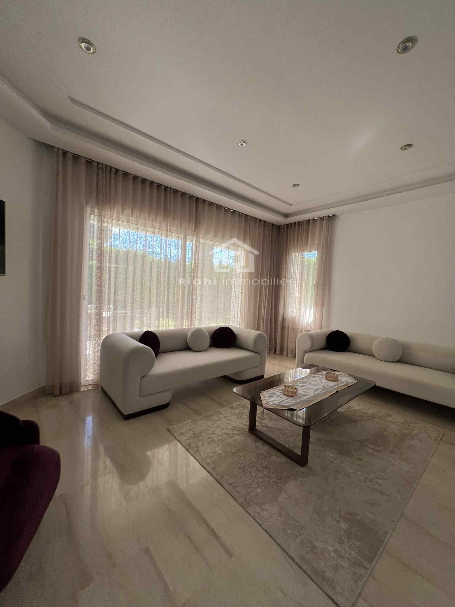 Megrine Megrine Coteau Location Appart. 5 pices+ Villa meubl