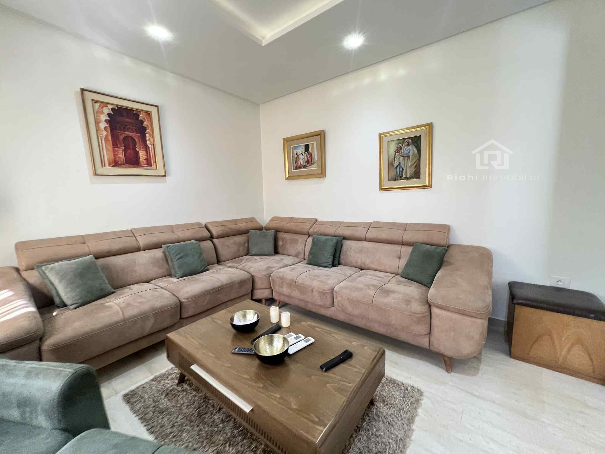 Megrine Megrine Coteau Location Appart. 5 pices+ Villa meubl