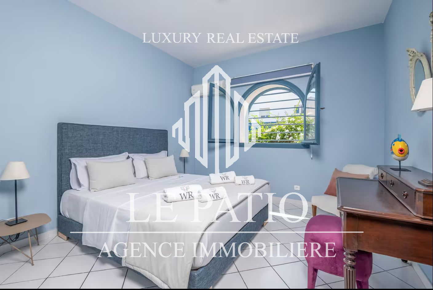 La Marsa Gammart Location Maisons Villa s3 meuble avec rooftop piscine et vue mer