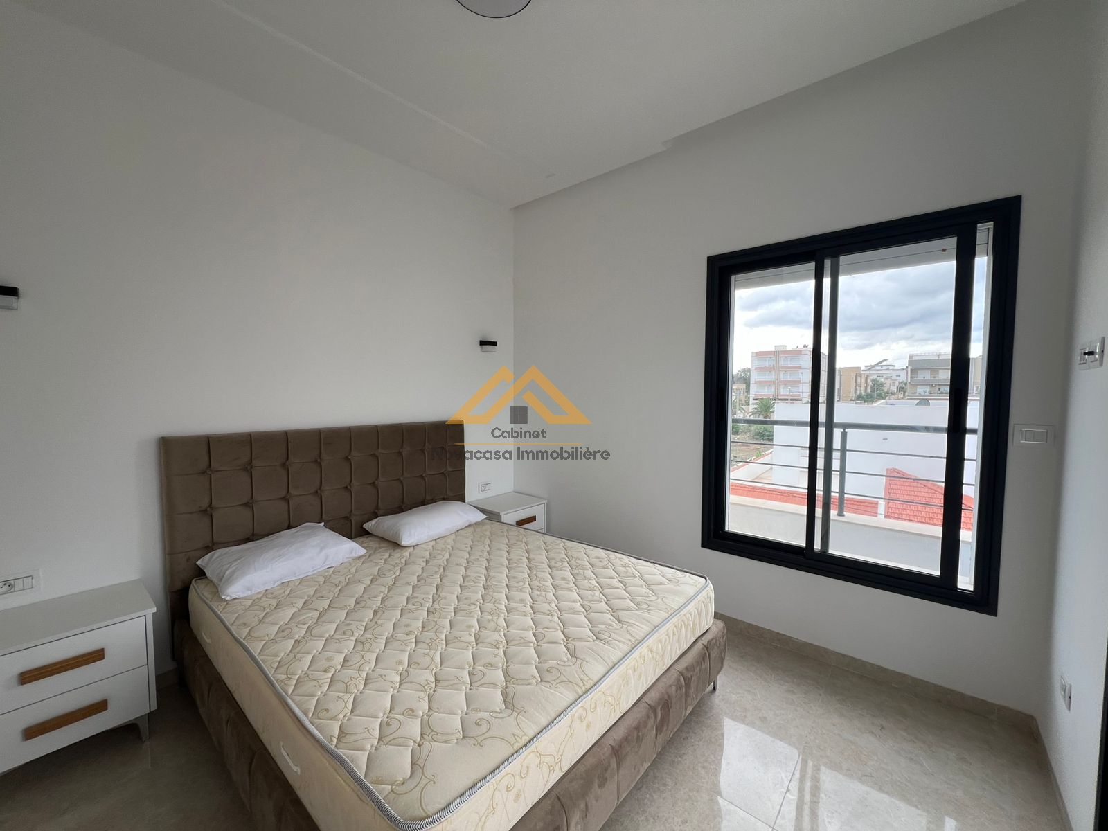 Akouda&nbsp;Chatt Meriem&nbsp;Location&nbsp;Appart. 2 pi�ces&nbsp;S2 meubl� � chott mariem