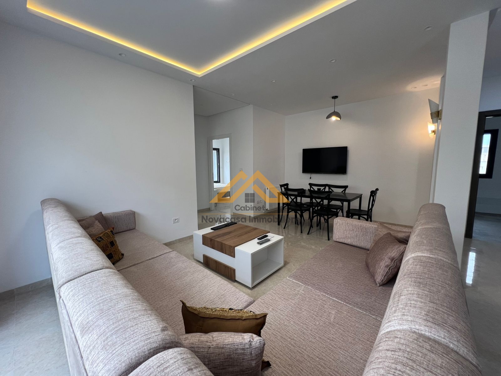 Akouda&nbsp;Chatt Meriem&nbsp;Location&nbsp;Appart. 2 pi�ces&nbsp;S2 meubl� � chott mariem