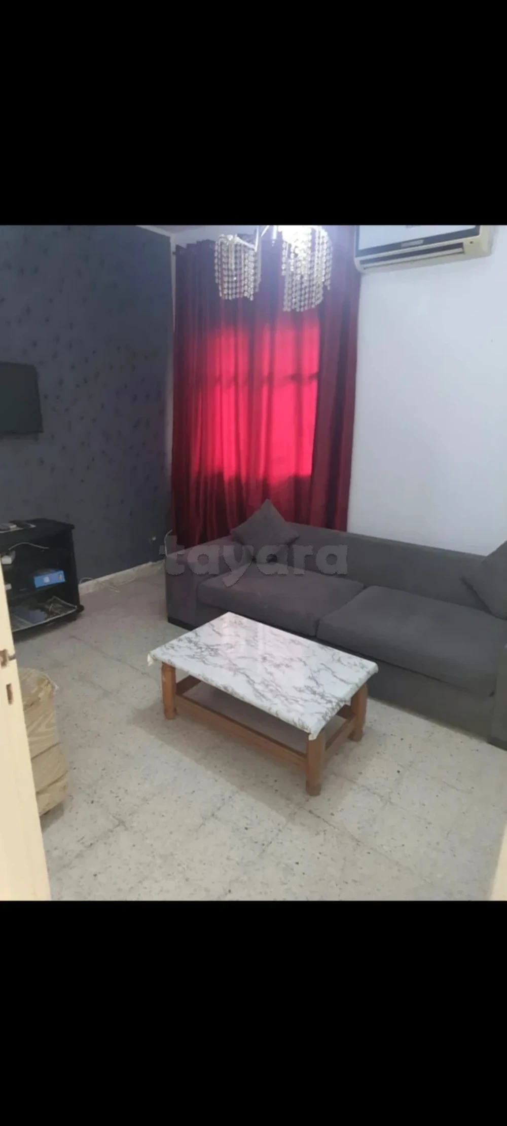 El Menzah El Manar 1 Location Appart. 3 pices Appartement s2 meubl rdc manar1