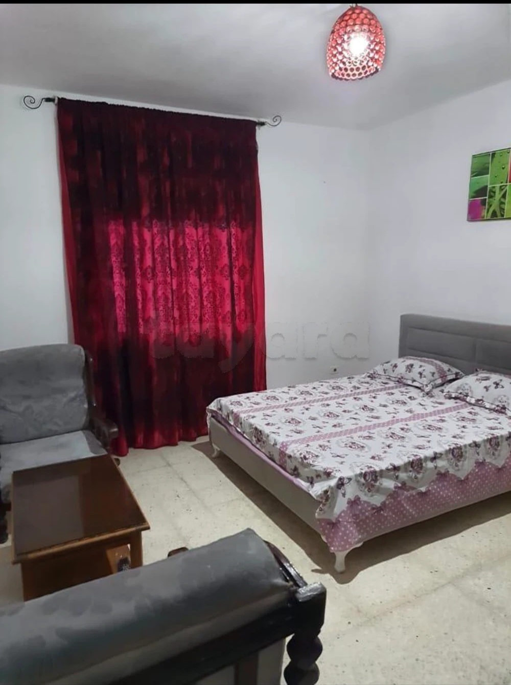 El Menzah El Manar 1 Location Appart. 1 pice Studio s0 meubl manar1 en face cole hannibal