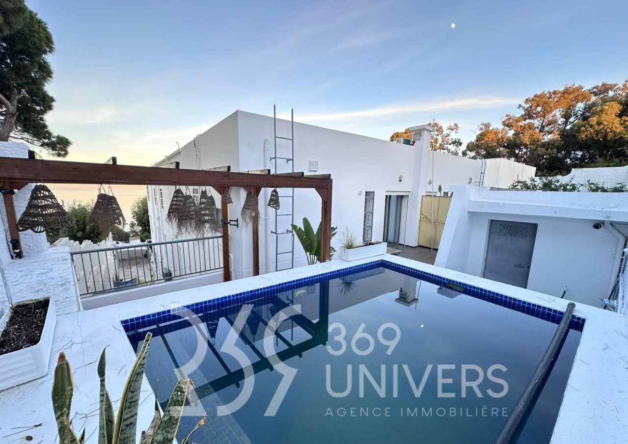 La Marsa Marsa Safsaf Location Appart. 3 pices Appartement avec vue sur mer  la marsa ref ra161