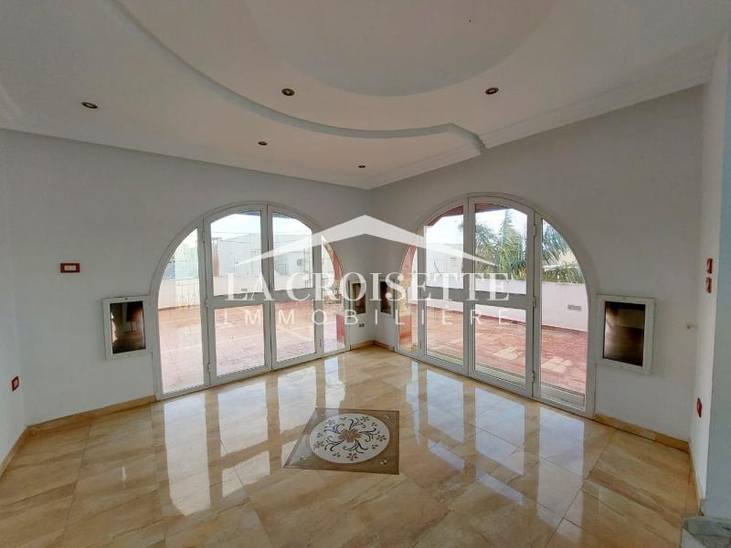 Ain Zaghouan&nbsp;Jardins de Carthage&nbsp;Location&nbsp;Maisons&nbsp;Villa s5 aux jardins de carthage zvl0049