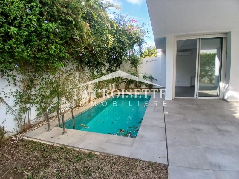 La Marsa&nbsp;Gammart&nbsp;Location&nbsp;Maisons&nbsp;Villa s3 avec piscine � gammarth mvl0015