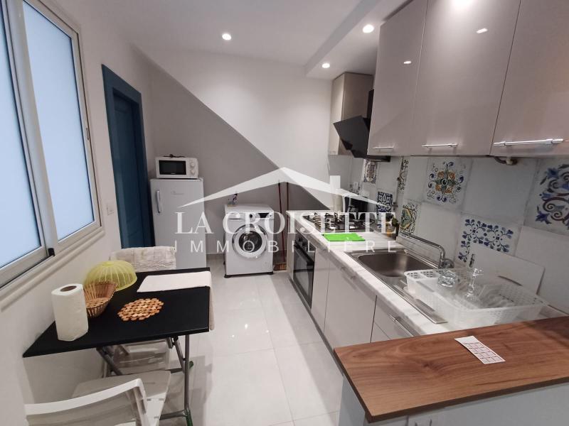 La Marsa&nbsp;Cite El Moustakbel (La Marsa)&nbsp;Location&nbsp;Appart. 2 pi�ces&nbsp;Appartement s1 meubl� � la marsa mal2087