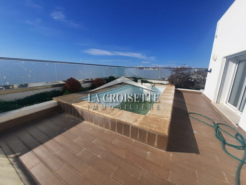 Ain Zaghouan&nbsp;Jardins de Carthage&nbsp;Location&nbsp;Appart. 5 pi�ces+&nbsp;Penthouse s4 aux jardins de carthage mal4154