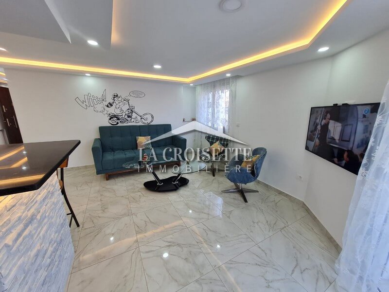La Marsa&nbsp;Cite El Khalil&nbsp;Location&nbsp;Appart. 2 pi�ces&nbsp;Appartement s1 meubl� � la marsa mal3005