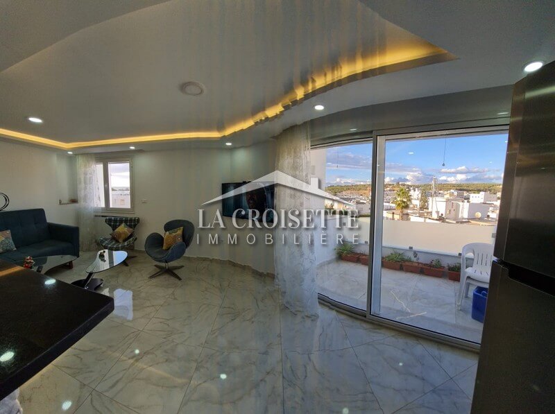 La Marsa&nbsp;Cite El Khalil&nbsp;Location&nbsp;Appart. 2 pi�ces&nbsp;Appartement s1 meubl� � la marsa mal3005