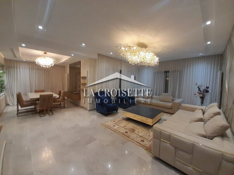 Ain Zaghouan&nbsp;Jardins de Carthage&nbsp;Location&nbsp;Duplex&nbsp;Duplex s3 meubl� aux jardins de carthage mdl0510