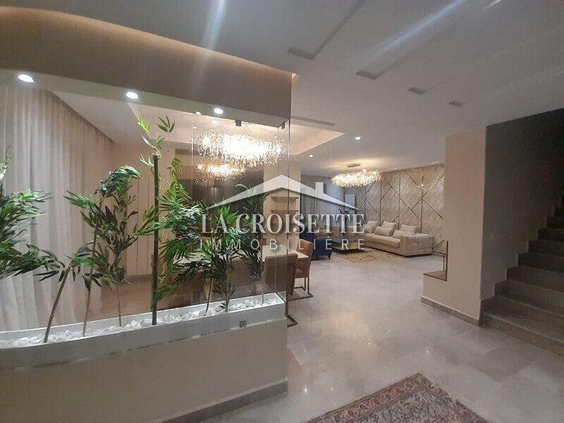 Ain Zaghouan&nbsp;Jardins de Carthage&nbsp;Location&nbsp;Duplex&nbsp;Duplex s3 meubl� aux jardins de carthage mdl0510