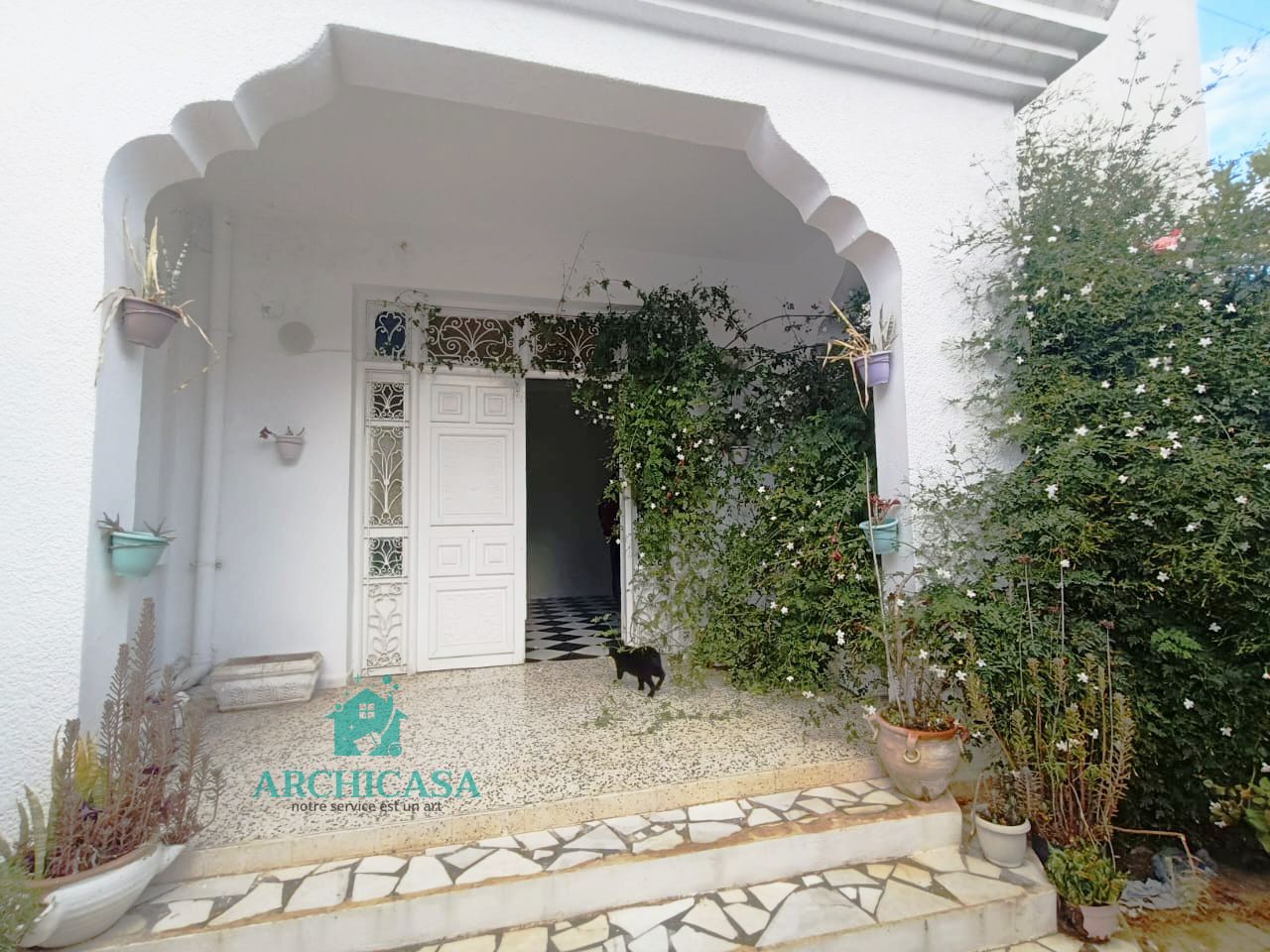 Hammam Lif&nbsp;Hammam Lif&nbsp;Vente&nbsp;Appart. 5 pi�ces+&nbsp;Etage d'une villa avec une  entr�e ind�pendante