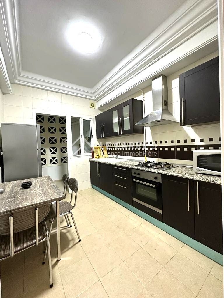 La Marsa El Aouina Location Appart. 2 pices Appartement s1 meubl a cit les palmerais