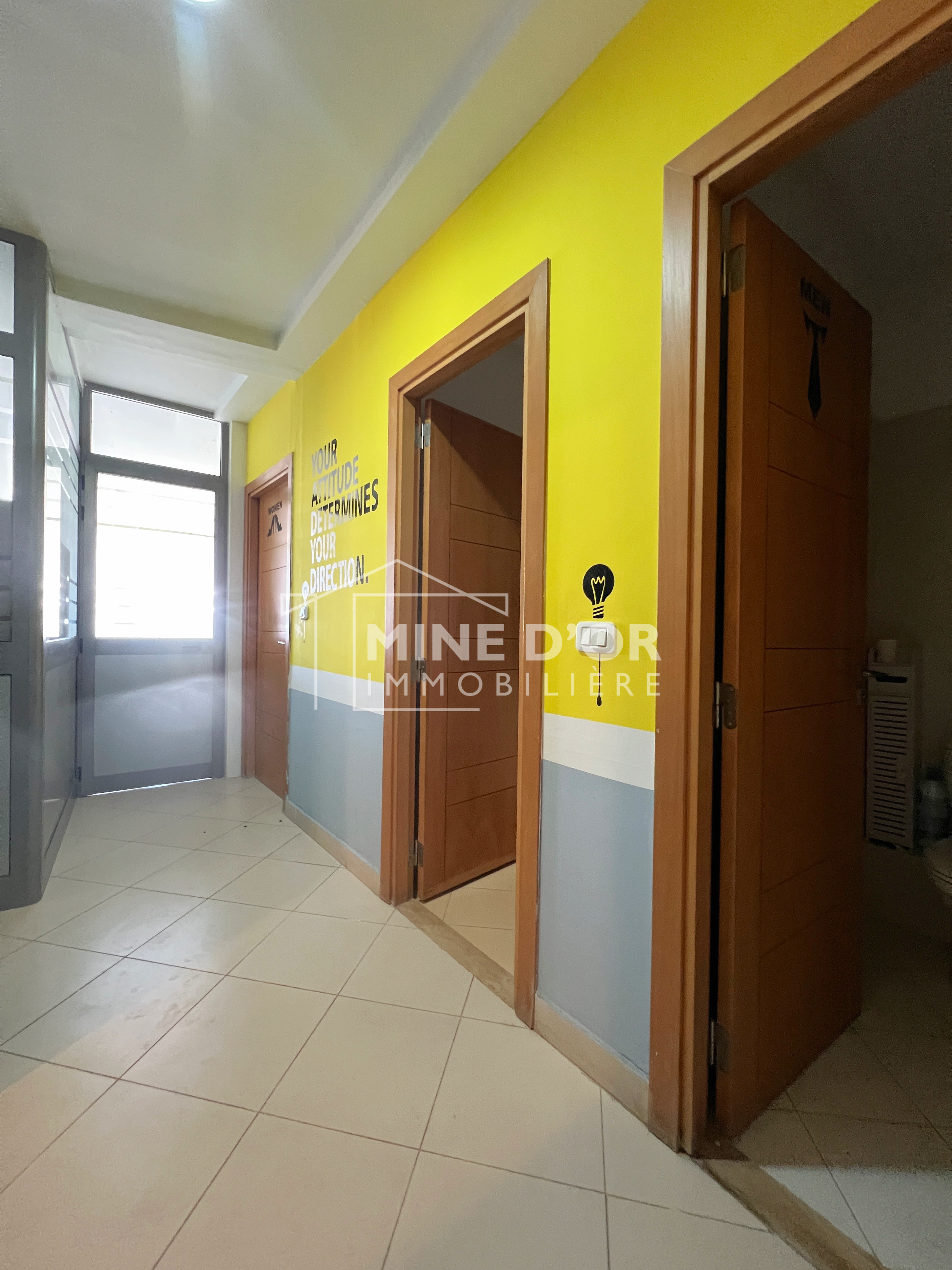 Cite El Khadra&nbsp;Zone urbaine nord&nbsp;Bureaux & Commerces&nbsp;Bureau&nbsp;Bureau 110 m av au centre urbain nord