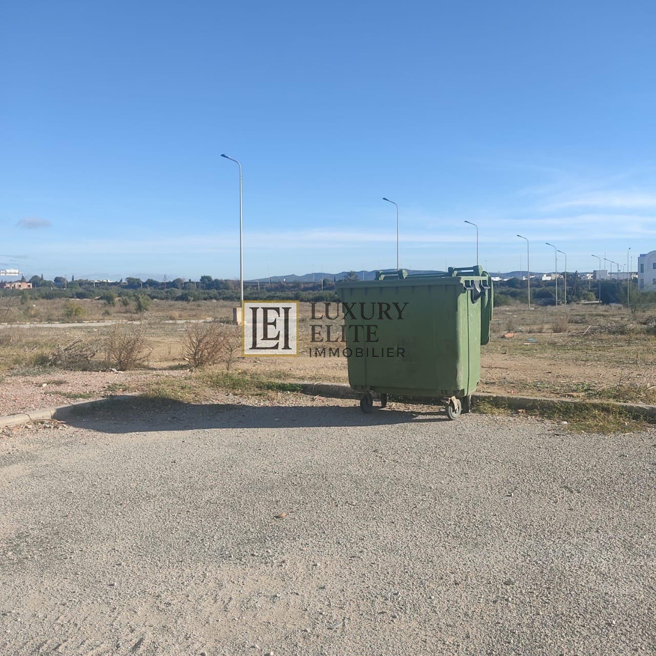 Hammamet&nbsp;Barraket Essahel&nbsp;Terrain&nbsp;Terrain nu&nbsp;Terrain pour promoteur immobilier