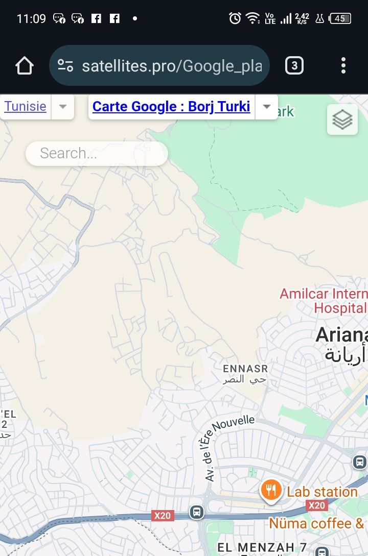 Ariana Ville&nbsp;Cite Ennasr 2&nbsp;Terrain&nbsp;Terrain nu&nbsp;Terrain cot� cit� ennasr occasion 2026