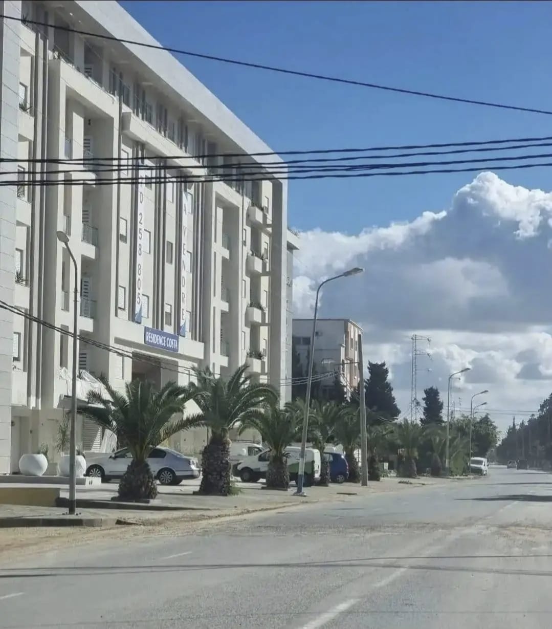 Akouda&nbsp;Chatt Meriem&nbsp;Terrain&nbsp;Terrain nu&nbsp;2 terrains a chatt mariem vue mer exceptionnelle