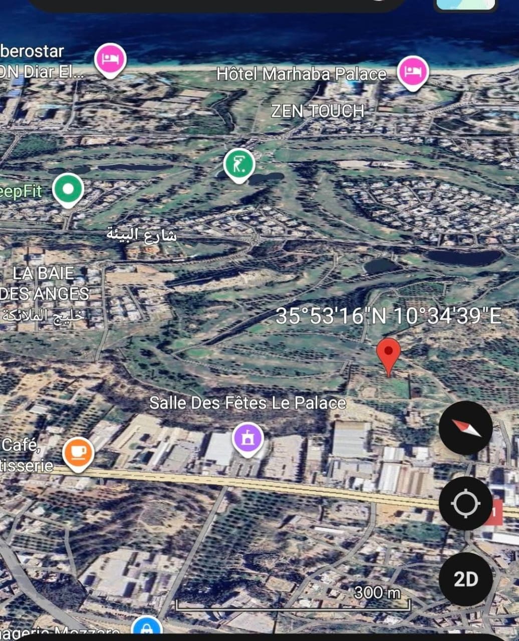 Hammam Sousse&nbsp;El Kantaoui&nbsp;Vente&nbsp;Surfaces&nbsp;Terrains r�sidentiels � el kantaoui