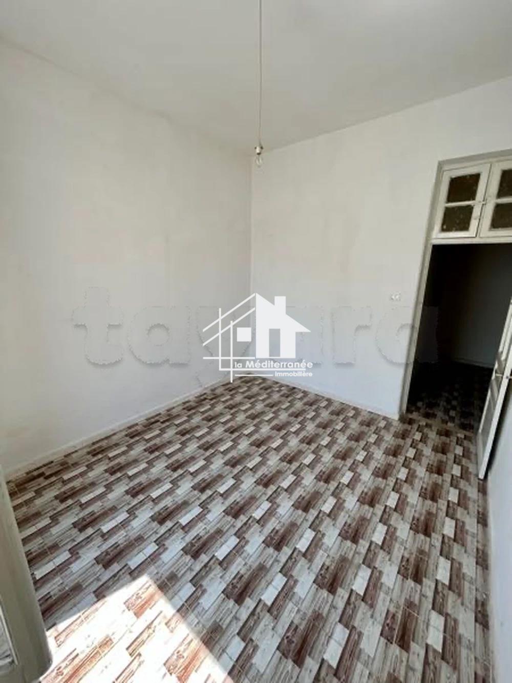 Bab Bhar&nbsp;Bab Bhar&nbsp;Location&nbsp;Appart. 2 pi�ces&nbsp;Appartement s2 au centre ville