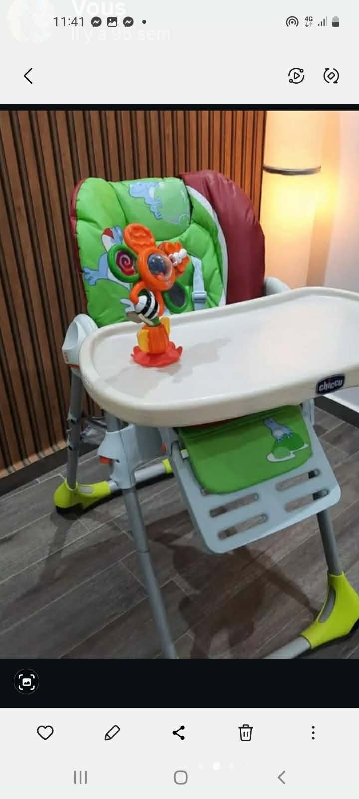 Kalaa Essghira&nbsp;Kalaa Essghira&nbsp;Lits et Equipements d'int�rieur&nbsp;Autre&nbsp;Chaise haute chicco