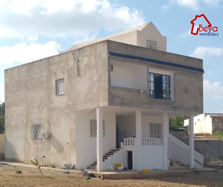 Hammamet&nbsp;Bir Bouregba&nbsp;Vente&nbsp;Maisons&nbsp;Villa beta vvm054