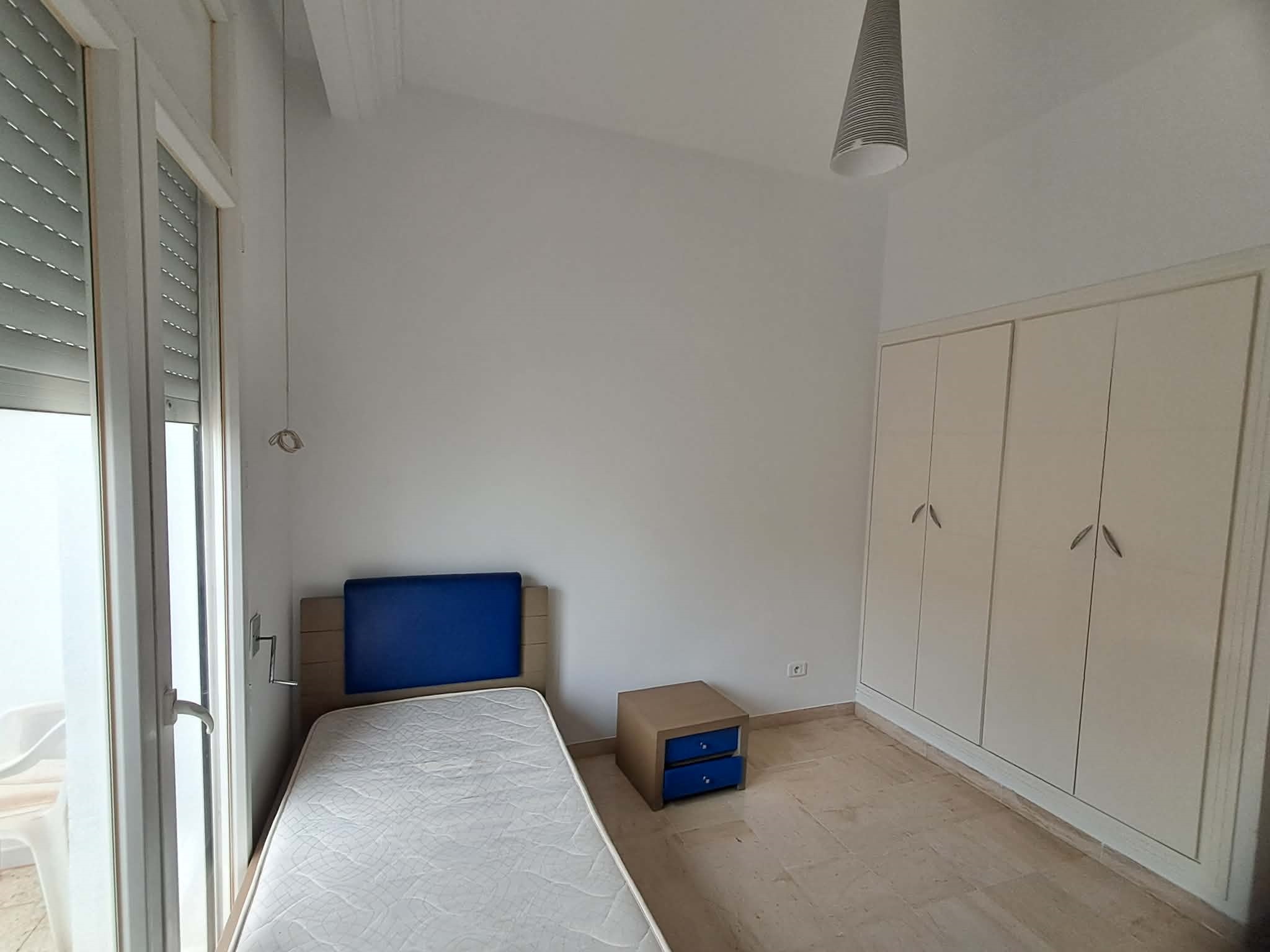 La Marsa&nbsp;El Aouina&nbsp;Location&nbsp;Appart. 3 pi�ces&nbsp;S plus 3 jardins el aouina