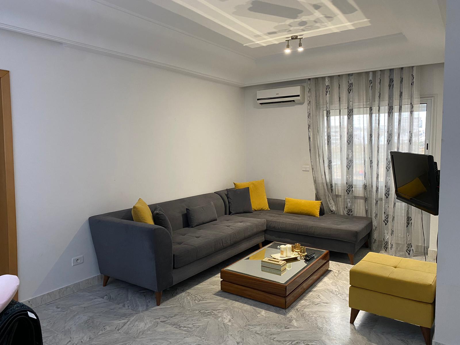 Mnihla&nbsp;Jardins d'el Menzah&nbsp;Location&nbsp;Appart. 3 pi�ces&nbsp;Agrealble appartement s1 avec ppkg ss sol
