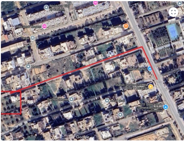 Akouda&nbsp;Halg El Menjel&nbsp;Terrain&nbsp;Terrain nu&nbsp;Pour un investissement ou une r�sidence de choix