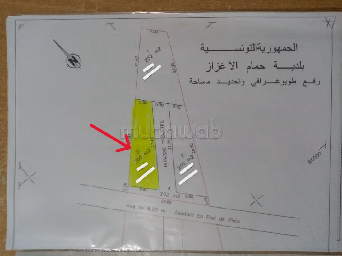 Kelibia&nbsp;Kelibia&nbsp;Vente&nbsp;Autre&nbsp;Lot de terrain av a kelibia