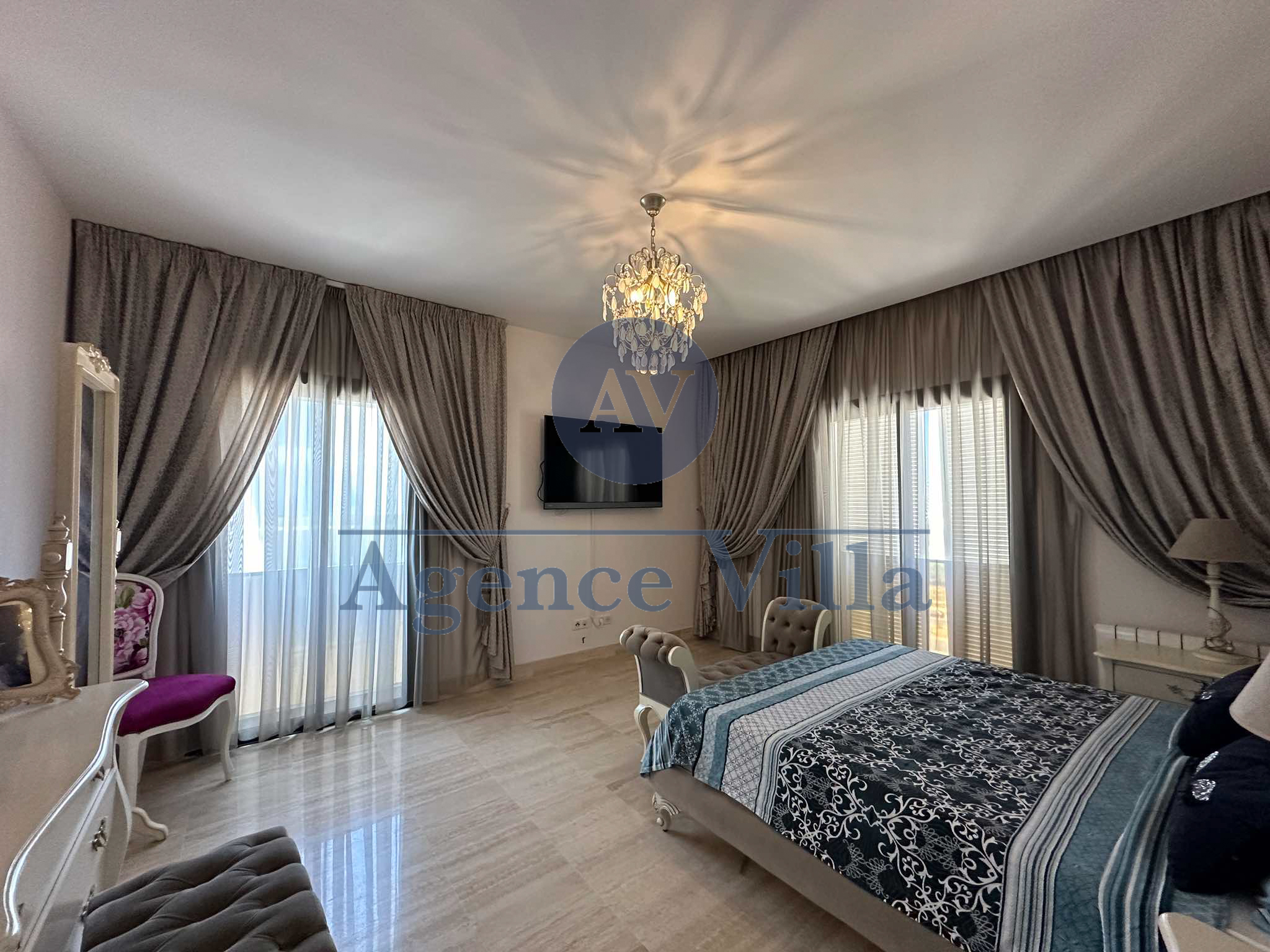 La Marsa&nbsp;Berge Du Lac&nbsp;Location&nbsp;Appart. 4 pi�ces&nbsp;Un appartement s3 meubl� au lac2