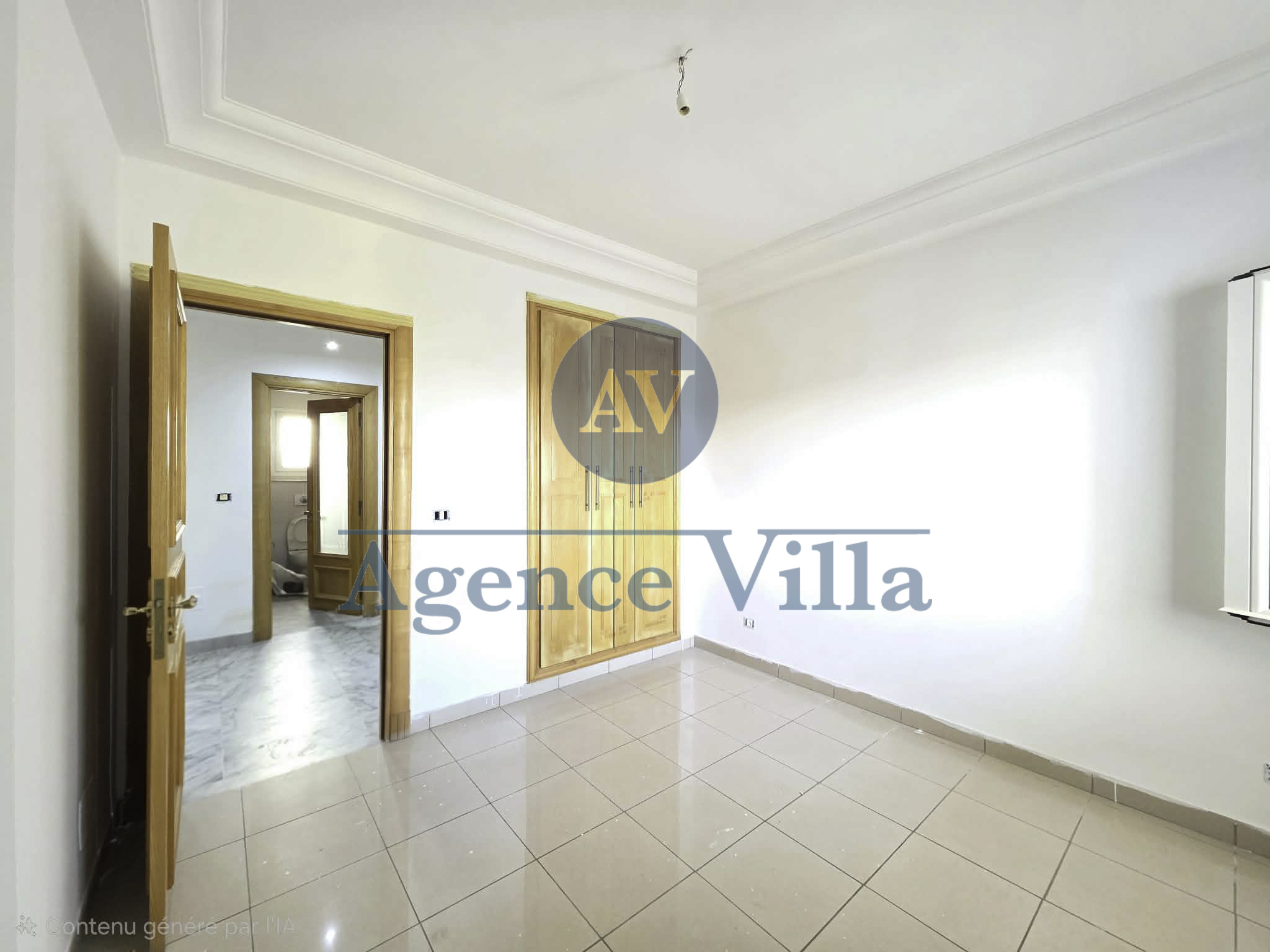 La Marsa&nbsp;Cite Du Stade&nbsp;Location&nbsp;Appart. 4 pi�ces&nbsp;Appartement avec grande terrasse  la marsa