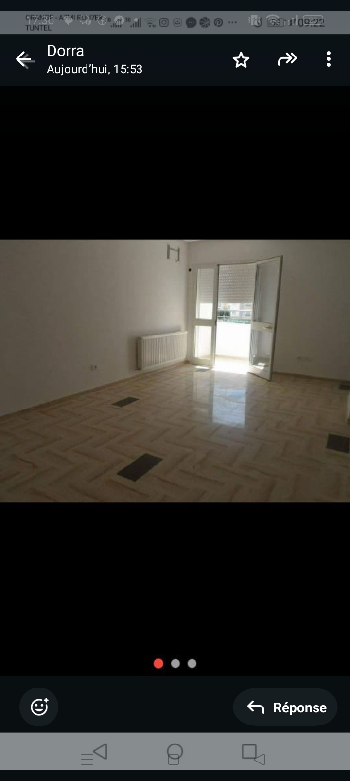 Nouvelle Medina&nbsp;Nouvelle Medina&nbsp;Vente&nbsp;Appart. 3 pi�ces&nbsp;Tr�s bel appart  resid ahmadi