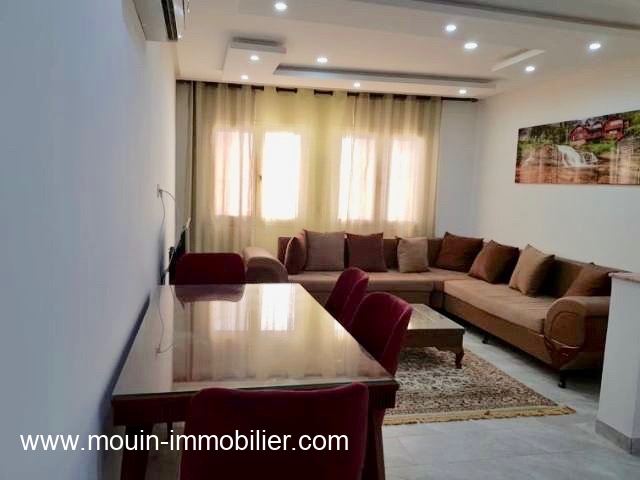 Hammamet&nbsp;Hammamet&nbsp;Location&nbsp;Appart. 3 pi�ces&nbsp;Appartement nounours hammamet la corniche al1883